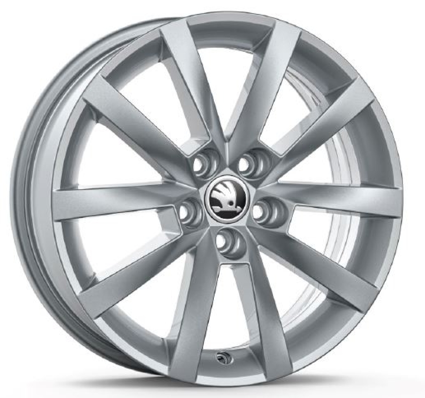 Leichtmetallfelge Alaris silber 6,0Jx16" ET38
